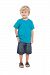 Pulla Bulla Toddler Boy T-Shirt Short Sleeve Classic Tee 1 Year - Cobalt