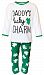 Unique Baby Girls St Patrick's Day Dads Lucky Charm Legging Set (7/XXL, Green)
