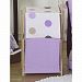 Sweet Jojo Designs Baby and Kids Clothes Laundry Hamper for for Purple and Brown Mod Dots Bedding