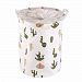 GreenSun(TM) Cactus Laundry Basket For Children Room Decoration Toys Cleared Can Stand Cotton Linen Storage Bag #226341