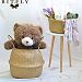 GreenSun(TM) Rattan Basket Foldable Flower plant Storage Basket Home Decoration Dirty Laundry Kid Toy Organizer Bag Dirty Clothes Container
