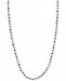 Giani Bernini 20" Beaded Chain Necklace in Sterling Silver, Created for Macy's