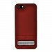 Seidio CSR3IPH5K-GR Surface Case with Metal Kickstand for Apple iPhone 5, 1-Pack, Retail Packaging (Garnet Red)