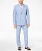 Tallia Orange Men's Modern-Fit Blue Chambray Double-Breasted Suit