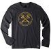Life is Good Men's Positive Lifestyle Hammers Long Sleeve Crusher Tee