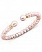 14k Gold Pink Cultured Freshwater Pearl Bracelet