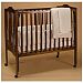 BabyDoll Heavenly Soft Portable Crib Bedding, Ecru