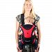 Neotech Care Hip Seat Baby Carrier - Front and Back - Adjustable & Breathable - Black and Red