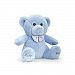 Keel Toys Childrens/Kids Baby Bear (13.7 inch) (Blue Bear)
