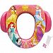 Ginsey Soft Potty Seat - Disney Princess, Padded, Soft and Durable w/Potty Hook Included