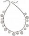 Charter Club Silver-Tone Crystal Long Necklace, 30" + 2" extender, Created for Macy's