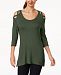 Love Scarlett Petite Cold-Shoulder Tunic, Created for Macy's