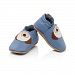 Bobux Leather Baby Shoes - Blue Dog - Small 3-9 Months by Bobux