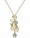 Effy Diamond Swirl Pendant Necklace (5/8 ct. t. w. ) in 14k Gold or Rose Gold