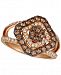 Le Vian Strawberry & Nude Diamond Statement Ring (1 ct. t. w. ) in 14k Rose Gold