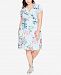 Rachel Rachel Roy Trendy Plus Size Printed A-Line Dress