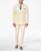 Tallia Orange Men's Modern-Fit Light Yellow Delave Double-Breasted Suit