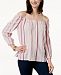 Charter Club Cotton Off-The-Shoulder Top, Created for Macy's