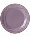 Lenox French Perle Groove Violet Dinner Plate