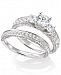 Diamond Three-Stone Engagement Ring Bridal Set in 14k White Gold (2-1/2 ct. t. w. )