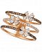 Le Vian Chocolatier Diamond Butterfly Openwork Ring (7/8 ct. t. w. ) in 14k Rose Gold