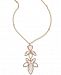 I. n. c. Gold-Tone Stone and Crystal Pendant Necklace, 28" + 3" extender, Created for Macy's