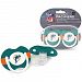 Baby Fanatic Pacifier (2 Pack) - Miami Dolphins Team Colors