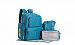 Fashion design mom backpack sets with large capacity73008 (Blue)