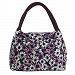 Zxke Dots Print Style Lunch Bag Tote (Daisy Dark Blue)