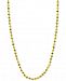 Giani Bernini 20" Beaded Link Necklace in 18k Gold-Plated Sterling Silver, Created for Macy's