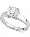 Diamond Solitaire Engagement Ring in 14k White Gold (1-1/2 ct. t. w. )
