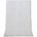BabyPrem Large Soft White Acrylic Baby Shawl / Blanket - Hearts & Squares Design, 122 x 122 cm by BabyPrem