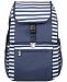 Picnic Time Zuma Navy & White Striped Cooler Backpack