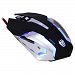 JUDYelc Mechanical feel Mouse USB wired with Cool Black Breathing Led Gradient Lights Ergonomic Gaming Mice - Radiation protection