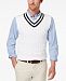 Club Room Men's Cricket Sweater Vest, Created for Macy's