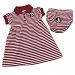 Florida State University Seminoles Striped Game Day Dress with Bloomer