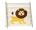 3 Sprouts Book Rack, Lion/Yellow