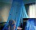 Nattey Comfort Blue Star Lace Mosquito Net Canopy Curtain