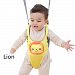 WYT Toddler Safety Walking Reins Harness Belt Adjustable Strap Walk Assistant, Yellow Lion