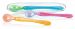 Nuby 3-Pack Easy Go Spoons and Travel Case, Colors May Vary