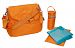 Kalencom Ozz Quilted Messenger Bag, Morrocco Orange