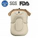 Cute Animal Pattern Safer Bather Infant Bath Pad Mesh Pocket Non-Slip Newborn Bath Bed Floating Cushion (Dog)