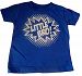 Custom Kingdom Baby Boys' "Little Bro" Superhero T-shirt (12 Months, Royal Blue)