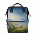 ALIREA Rainbow Diaper Bag Backpack, Large Capacity Muti-Function Travel Backpack