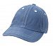 City Thread Unisex Baby Solid Baseball Hat - Denim Blue - S(0-6M)