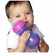 Nuby No-Spill Easy Grip Cup with Soft Flex Spout, 10 Ounce, Colors May Vary