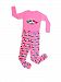 Elowel Little Girls "Whale" 2 Piece Pajama Set 100% Cotton 2 years