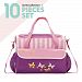 SOHO Collections, 10 Pieces Diaper Bag SetLimited time offer (Butterflies Meadows) by SoHo Designs