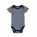 FANOUD Newborn Romper , Newborn Infant Baby Boys Girls Striped Romper Jumpsuit Outfits Clothes (Black, 72)