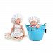 Fashion Chef Style Newborn Baby Infant Photography Props Outfits Unisex Gifts